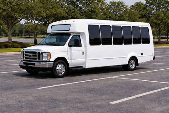 20-passenger minibus available for charter in Rexburg, ID